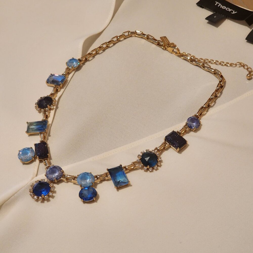 Brand New!! KATE SPADE: Gold-Toned|Ocean Blue|Purple|Lavender|Cubic Zir|Crystal - Picture 9 of 12